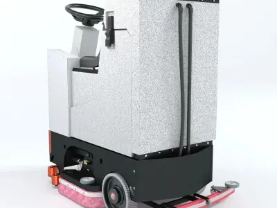 Tomcat Commercial Floor Scrubbers Microrider 3D model