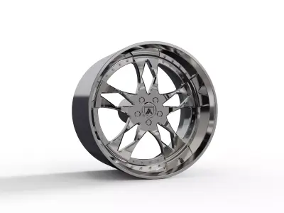 ASANTI AF129 WHEEL 3D MODEL 3D model