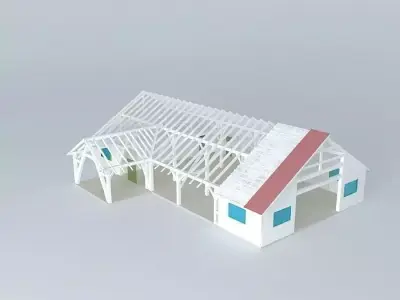 rec hall Free 3D model