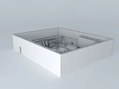 CITV TV Global Edmonton HD Hybrid Set Free 3D model