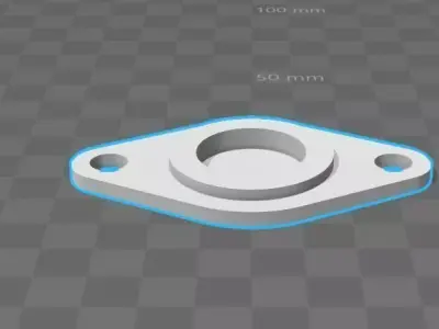 bearings holder D23 B5 d8 3D print model