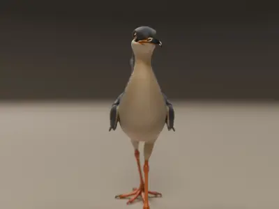 pigeon 3D print model