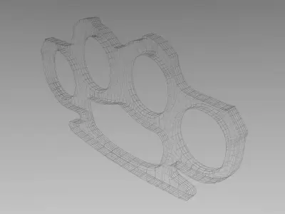 Knuckle duster 3D model