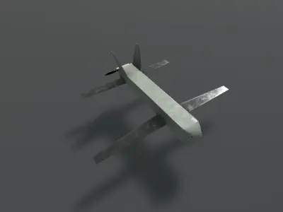 Switchblade Drone Low-poly Low-poly 3D model