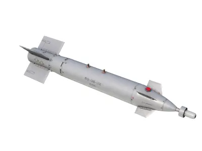 China Chinese LT-2 LS-500 Laser Guided Bomb Low-poly 3D model