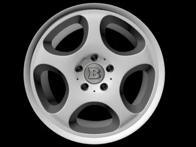 Brabus Monoblock IV 3D model