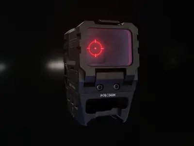 Holosun AEMS 221301 Low-poly 3D model