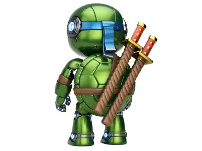  Leonardo Robot Ninja Turtle 