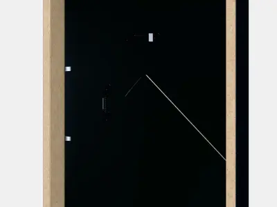 RIBBA Framework Low-poly 3D model