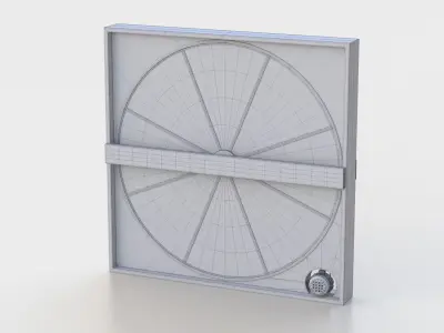Thermal Heat Wheel 3D model