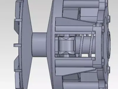 Polaris cvt 1 Free 3D model
