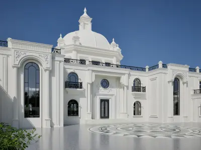 Classic Grand palace house 3D model