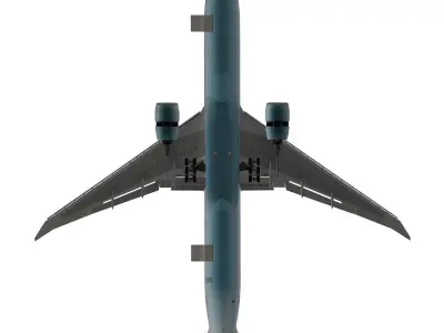 Boeing 777-300ER Air Canada 3D model