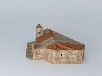 Church Caceres Free 3D model