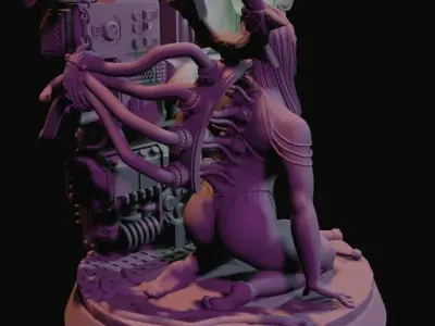 PLUGGED IN GODDESS - BY CIZJUT 3D print model