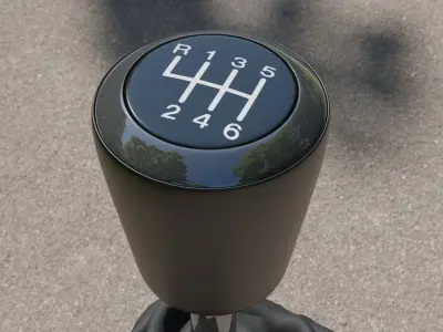Gear shifter Free 3D model