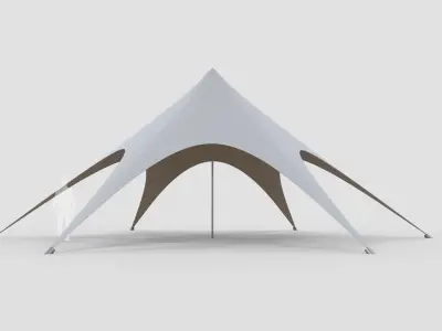 Star Tent 3D model