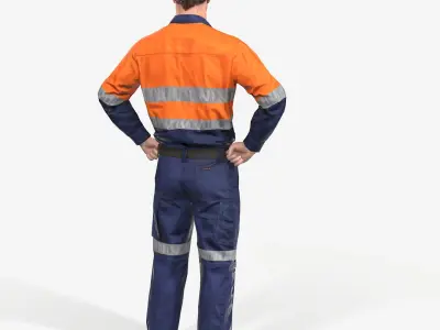 Workman Mining Safety DANIEL 3D model