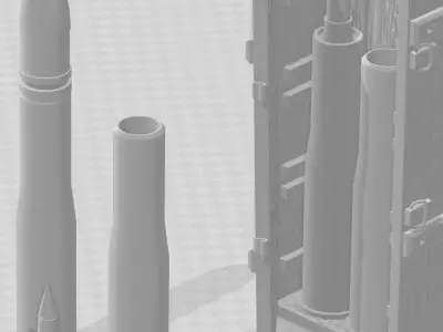 T55 munition and woodbox set 1 35 3D print model