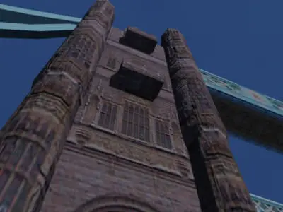 Tower bridge Free 3D model