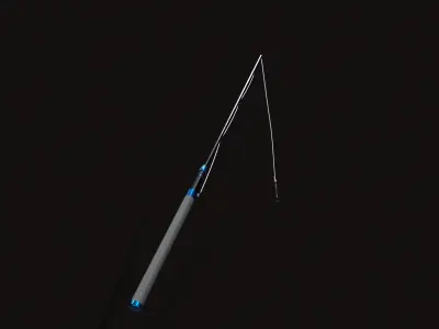 Fishing Rod V07 Low-poly 3D model