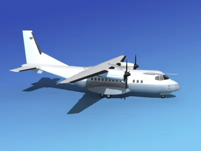Casa CN-235 Unmarked 3D model