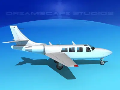 Piper Aerostar FJ-100 Fanjet V11 3D model