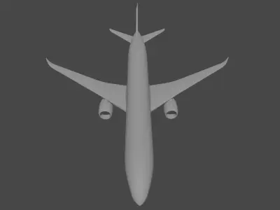 Boeing 787 family Free low-poly 3D model