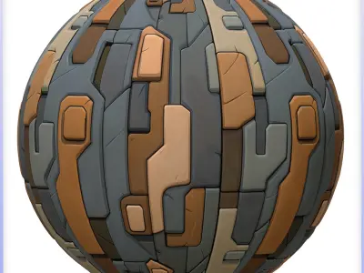 SciFi Seamless Texture Texture 85