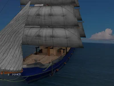 SS Southern Cross 3D model