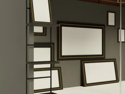 Exhibition stand 3D model 3D model