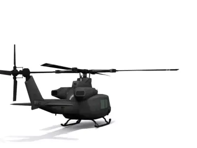 UH 1 Y Venom Low-poly 3D model