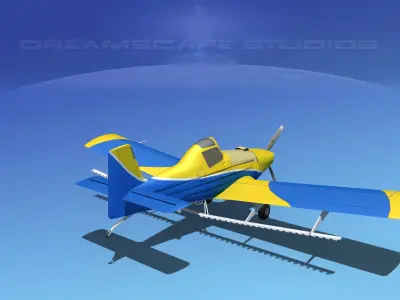 EMB-202 Cropduster v06 3D model