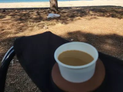 Cup Holder Adapter for Camping Chair and Paper Cups 3D Print STL Free 3D print model