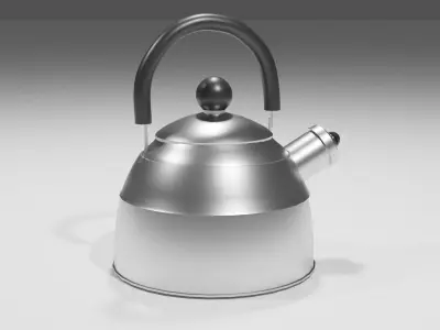 Water Kettle Free 3D model
