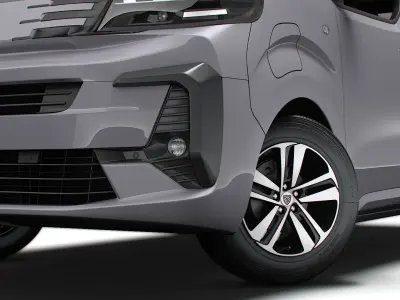 Peugeot Traveller L1 2024 3D model