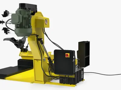 Truck Tyre Changing Machine 3D model