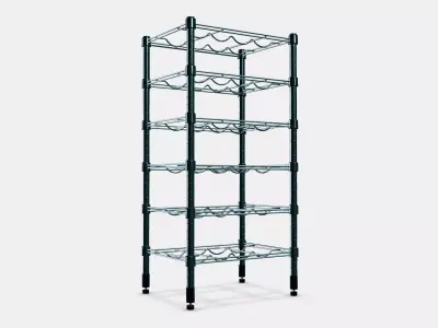 OMAR Bottle shelf 3D model