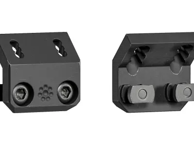 FUEL MODLITE RIFLE LIGHT PACK Low-poly 3D model