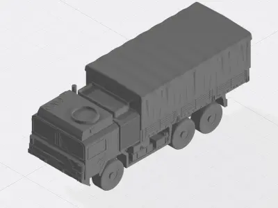Rheinmetall MAN Military Trucks 3D print model