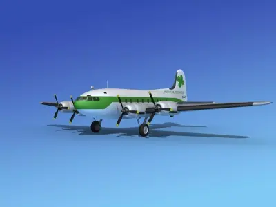 Boeing 307 Stratoliner Murphys Oil Expedition 3D model