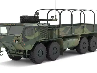 Cargo Truck HEMTT A4  3D model