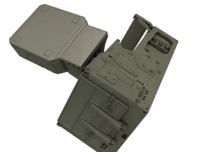 Ground Fire 300 Multi Function Radar 3D model