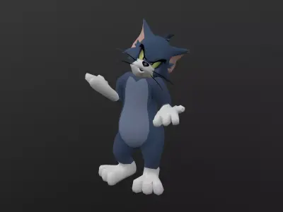 TOMC-034 Tom Cat Whatever Low-poly 3D model