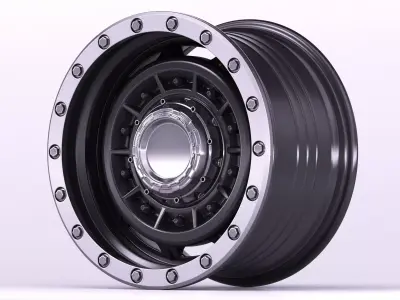 Tank Wheels M3 3D model