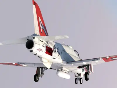 McDonnell Douglas T-45 Goshawk Navy  3D model