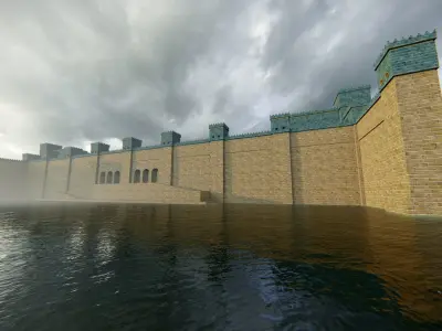 Fortress of Babylon 3D model