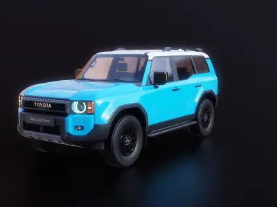 Toyota Land Cruiser 250 3D model buy