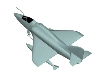 McDonnell Douglas F-4 Phantom II 3D model