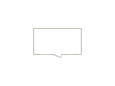 Detailed Exterior Sketch by Aerial - 1-5 SQ - Xactimate 3D model